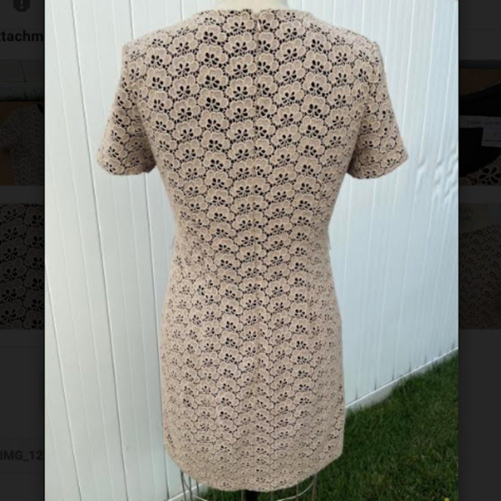 Diane Von Furstenberg Lace Dress, Size 4 - Picture 5 of 10